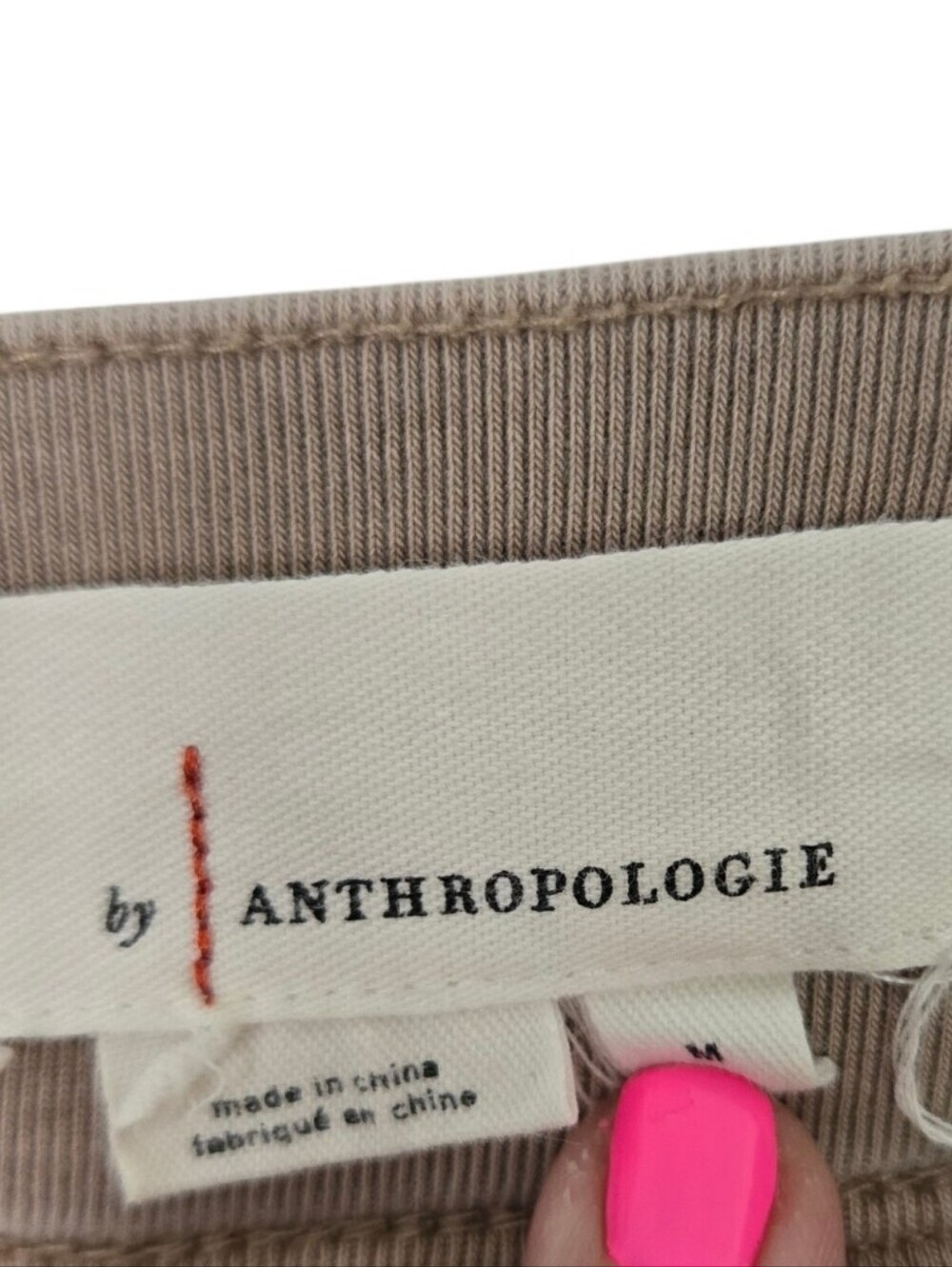 ✨ Anthropologie Utility Jogger Pants – Neutral Beige Cargo Joggers – Size M ✨ - Picture 4 of 5